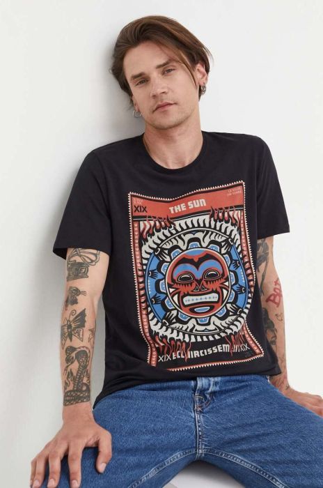 Футболка Medicine чоловічий колір чорний з принтом (3319089)
