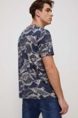 Бавовняна футболка Medicine чоловічий колір синій візерунок (3236349)