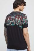 Бавовняна футболка Medicine колір чорний з принтом (3232770)