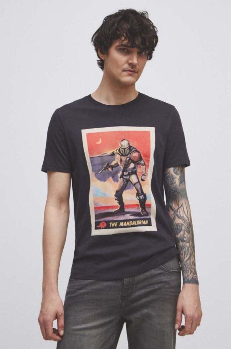 Бавовняна футболка Medicine чоловічий колір чорний з принтом (3314742) Бавовняна футболка Medicine чоловічий колір чорний з принтом (3314742)