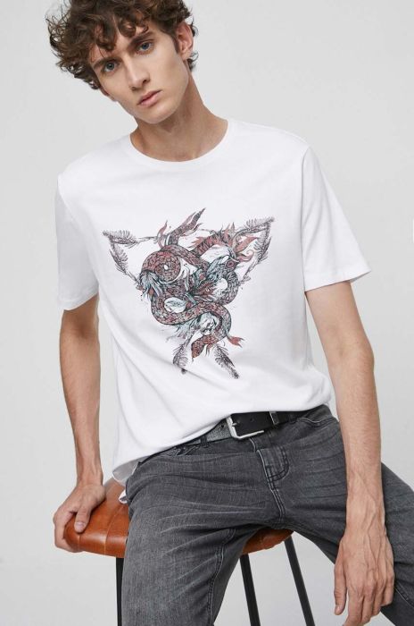 Футболка Medicine чоловічий колір білий з принтом (3406447) Футболка Medicine чоловічий колір білий з принтом (3406447)