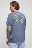 Бавовняна футболка Medicine чоловічий з принтом колір блакитний (3319284) Бавовняна футболка Medicine чоловічий з принтом колір блакитний (3319284)
