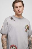 Бавовняна футболка Medicine чоловічий колір сірий з принтом (3319332)