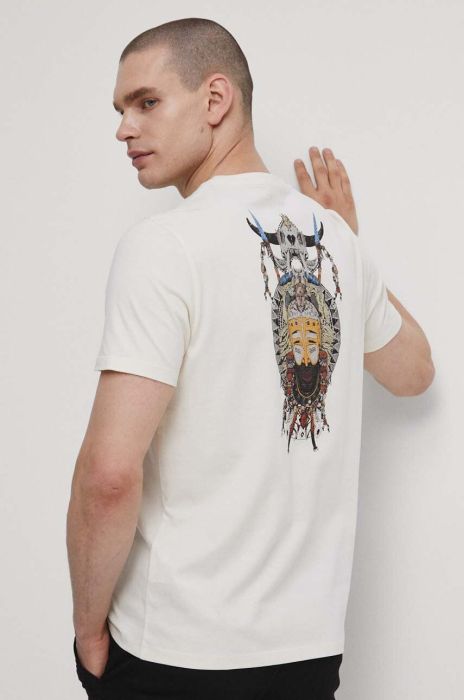 Бавовняна футболка Medicine колір білий з принтом (3324167) Бавовняна футболка Medicine колір білий з принтом (3324167)