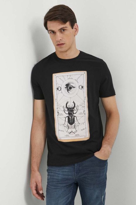 Футболка Medicine чоловічий колір чорний з принтом (3511023) Футболка Medicine чоловічий колір чорний з принтом (3511023)