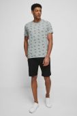 Бавовняна футболка Medicine чоловічий колір зелений візерунок (3329463)