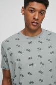 Бавовняна футболка Medicine чоловічий колір зелений візерунок (3329463)