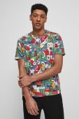 Бавовняна футболка Medicine візерунок колір барвистий (3326835)
