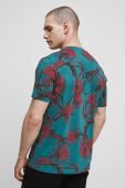 Бавовняна футболка Medicine колір зелений візерунок (3341251)