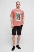 Футболка Medicine чоловічий колір рожевий з принтом