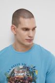 Футболка Medicine чоловічий колір бірюзовий з принтом (3341293)