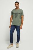 Бавовняна футболка Medicine чоловічий колір зелений з принтом (3607073) Бавовняна футболка Medicine чоловічий колір зелений з принтом (3607073)