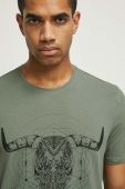 Бавовняна футболка Medicine чоловічий колір зелений з принтом (3607073) Бавовняна футболка Medicine чоловічий колір зелений з принтом (3607073)