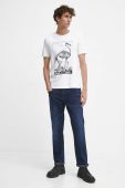 Бавовняна футболка Medicine чоловічий колір білий з принтом (3675428)
