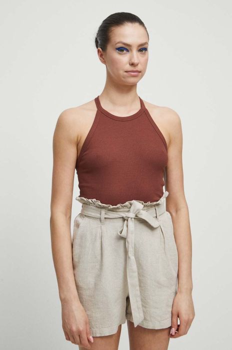 Топ Medicine жіночий колір коричневий (3286771) Топ Medicine жіночий колір коричневий (3286771)