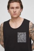 Бавовняна футболка Medicine колір чорний (3326867)