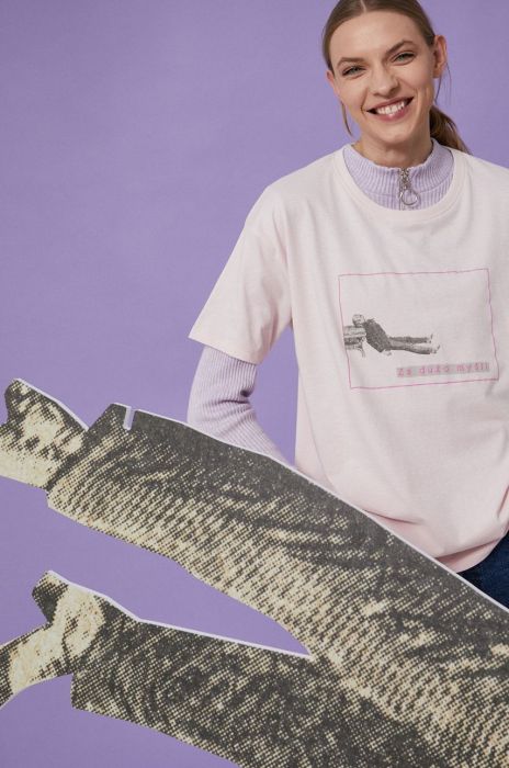 Medicine - Бавовняна футболка Wis?awa Szymborska колір рожевий (1834147) Medicine - Бавовняна футболка Wis?awa Szymborska колір рожевий (1834147)