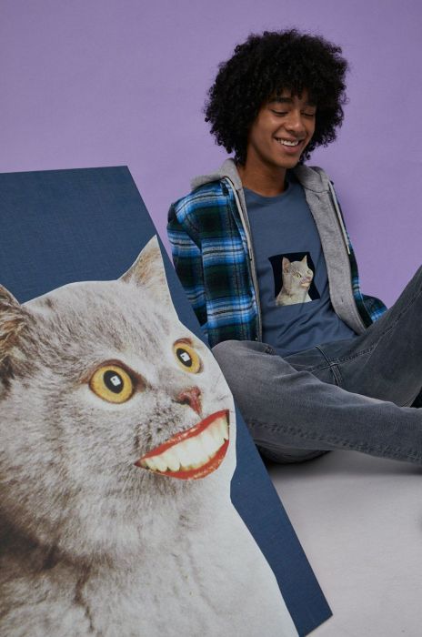 Medicine - Бавовняна футболка Wis?awa Szymborska колір блакитний (1834187) Medicine - Бавовняна футболка Wis?awa Szymborska колір блакитний (1834187)