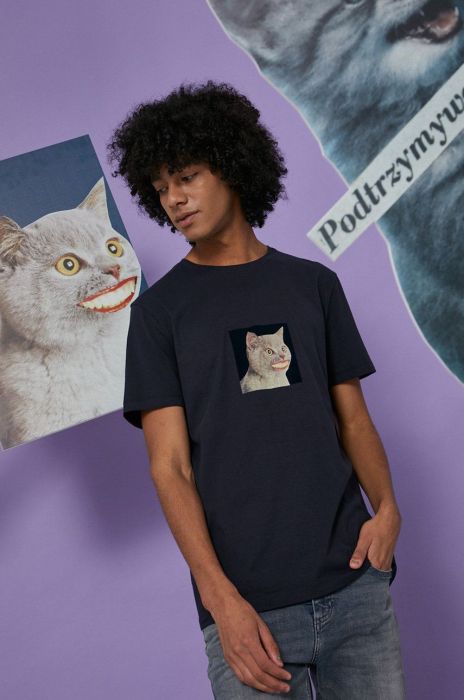 Medicine - Бавовняна футболка Wis?awa Szymborska колір темно-синій (1834181) Medicine - Бавовняна футболка Wis?awa Szymborska колір темно-синій (1834181)