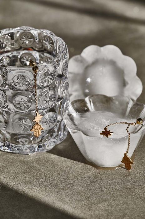 Сережки Medicine колір золотий (2860272) Сережки Medicine колір золотий (2860272)