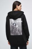 Кофта Medicine жіноча колір чорний з капюшоном з принтом (2938457) Кофта Medicine жіноча колір чорний з капюшоном з принтом (2938457)