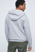 Кофта Medicine чоловіча колір сірий однотонна Кофта Medicine чоловіча колір сірий однотонна