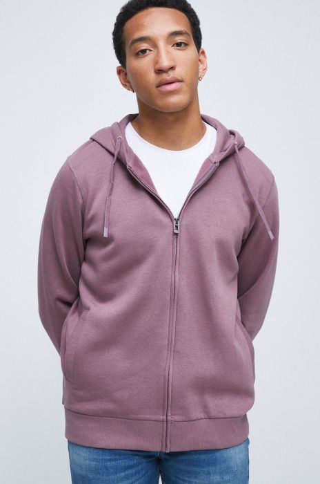 Кофта Medicine чоловіча колір фіолетовий однотонна Кофта Medicine чоловіча колір фіолетовий однотонна