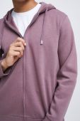 Кофта Medicine чоловіча колір фіолетовий однотонна Кофта Medicine чоловіча колір фіолетовий однотонна