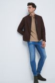 Куртка Medicine чоловіча колір коричневий перехідна (2530830)