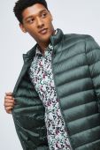 Пухова куртка Medicine чоловіча колір зелений перехідна Пухова куртка Medicine чоловіча колір зелений перехідна