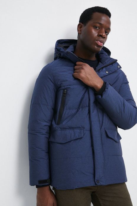 Пухова куртка Medicine чоловіча колір синій зимова (2787587) Пухова куртка Medicine чоловіча колір синій зимова (2787587)