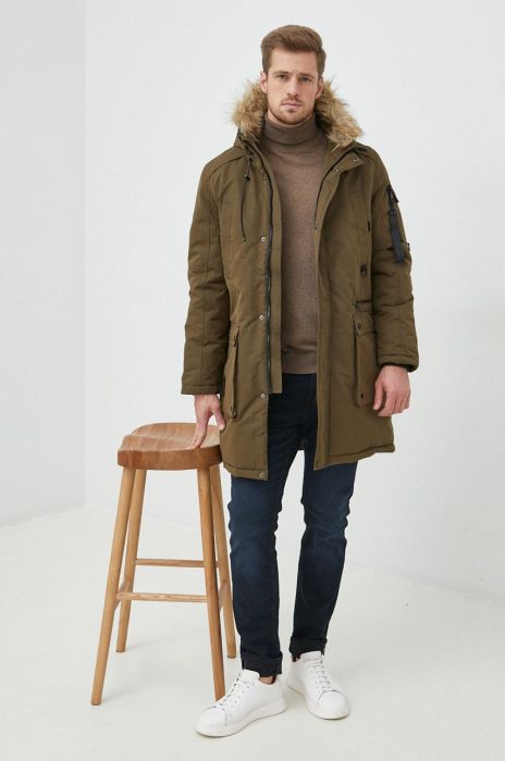 Куртка Medicine чоловіча колір зелений зимова (2814192) Куртка Medicine чоловіча колір зелений зимова (2814192)