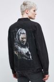 Джинсова куртка Medicine чоловіча колір чорний перехідна (2938510)