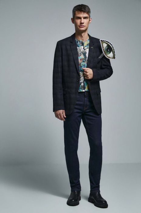 Піджак Medicine чоловіча колір чорний (2880573) Піджак Medicine чоловіча колір чорний (2880573)