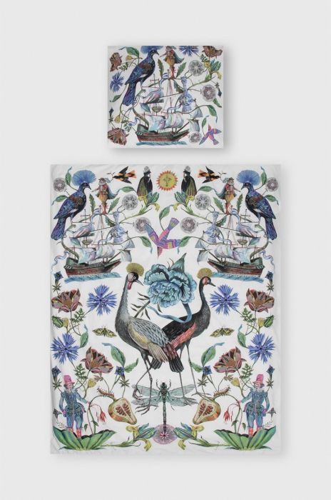 Бавовняний постільний комплект Medicine колір барвистий (2880917)