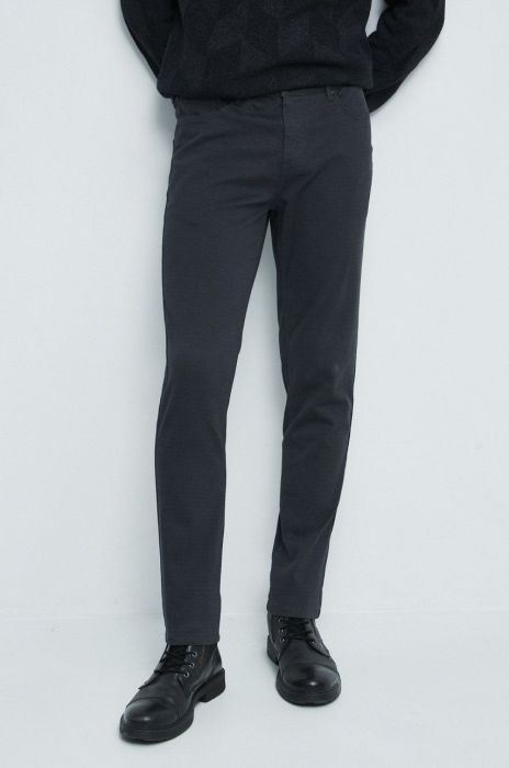 Штани Medicine чоловічі колір сірий облягаючі