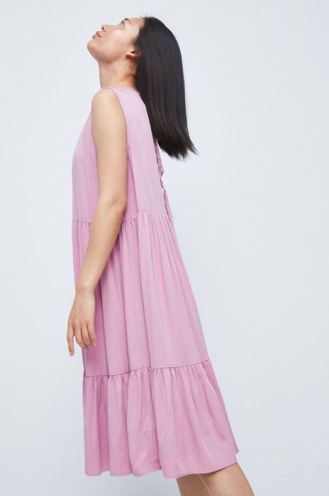 Сукня Medicine колір рожевий mini розкльошена (2502370) Сукня Medicine колір рожевий mini розкльошена (2502370)