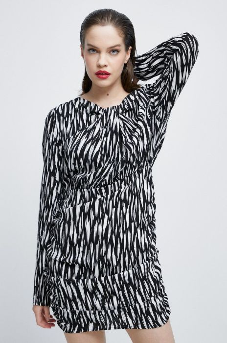 Сукня Medicine колір чорний mini облягаюча (2667292) Сукня Medicine колір чорний mini облягаюча (2667292)