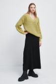 Светр Medicine жіночий колір жовтий Светр Medicine жіночий колір жовтий