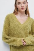Светр Medicine жіночий колір жовтий Светр Medicine жіночий колір жовтий