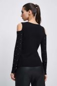 Светр Medicine жіночий колір чорний легкий (2874742) Светр Medicine жіночий колір чорний легкий (2874742)