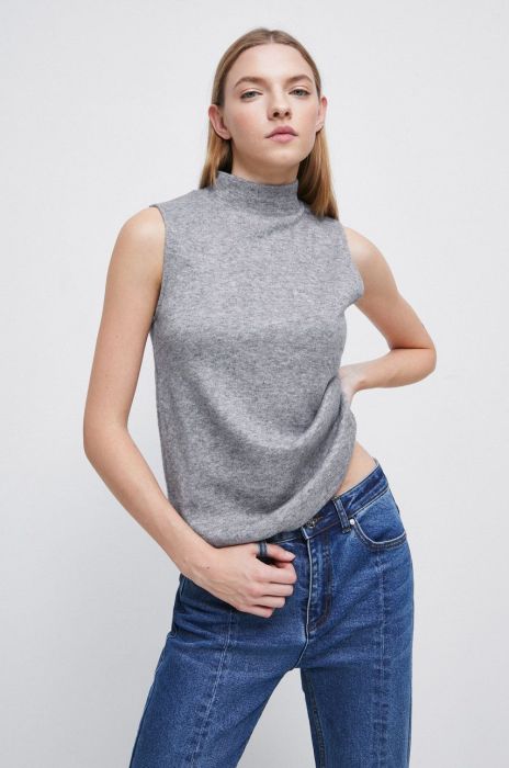 Топ Medicine жіночий колір сірий півгольф Топ Medicine жіночий колір сірий півгольф