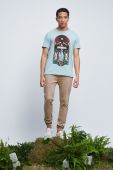 Бавовняна футболка Medicine колір бірюзовий з принтом (2534087)