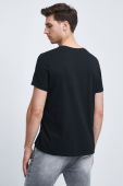 Бавовняна футболка Medicine колір чорний з принтом (2531002)