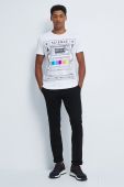 Бавовняна футболка Medicine колір білий з принтом (2570599)