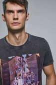 Бавовняна футболка Medicine колір сірий з принтом (2881102)