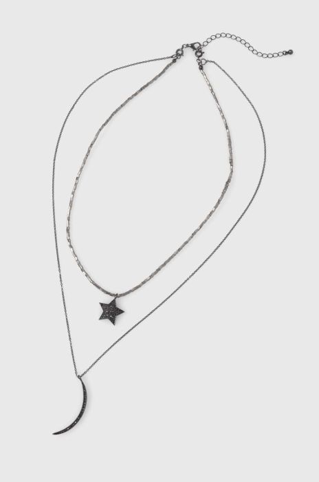 Кольє Medicine 2-pack колір чорний Кольє Medicine 2-pack колір чорний