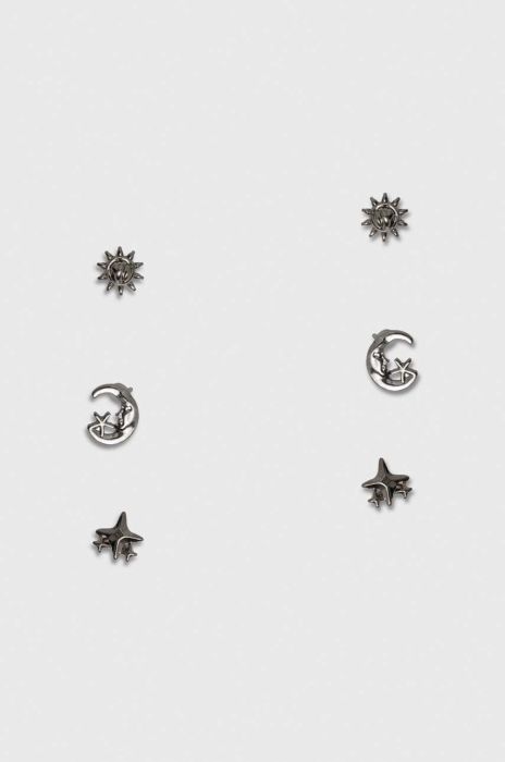 Сережки Medicine 3-pack колір чорний (3586667) Сережки Medicine 3-pack колір чорний (3586667)