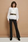 Блузка Medicine жіноча колір білий з аплікацією (3596690)