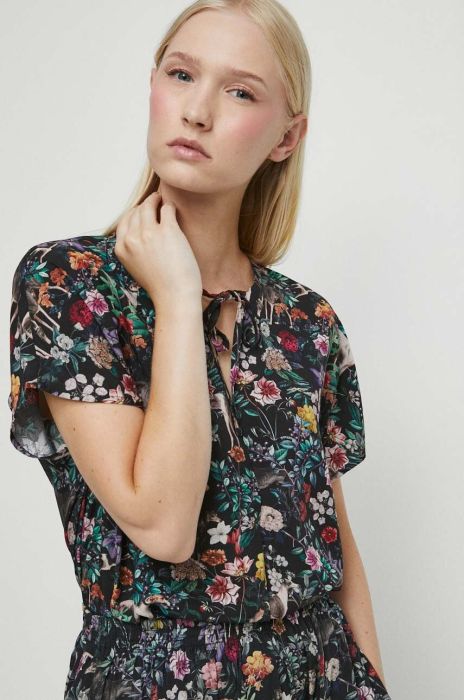 Блузка Medicine жіноча візерунок колір барвистий (3464354) Блузка Medicine жіноча візерунок колір барвистий (3464354)